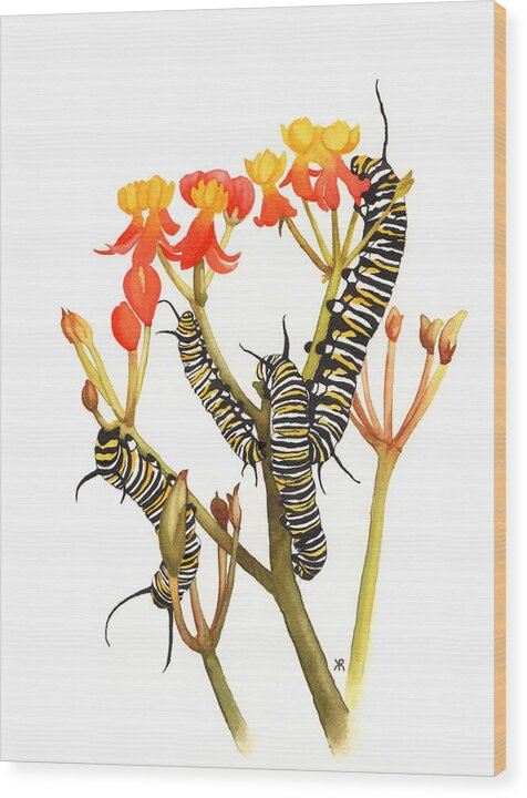 Monarchs - Wood Print