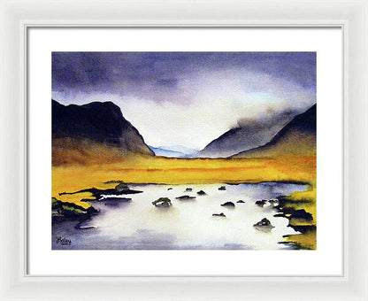 Morning Mist - Framed Print