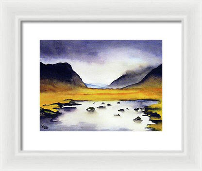 Morning Mist - Framed Print