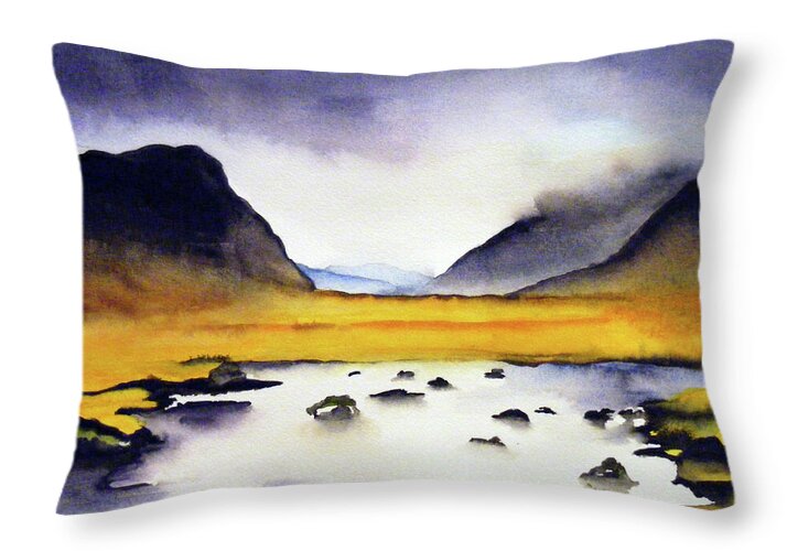 Morning Mist - Throw Pillow