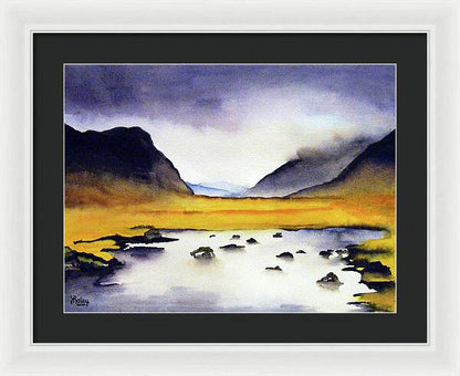 Morning Mist - Framed Print