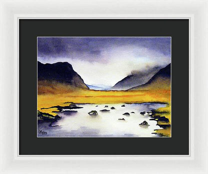 Morning Mist - Framed Print