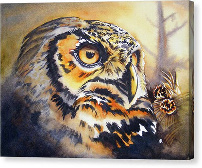 Owl 1 - Canvas Print