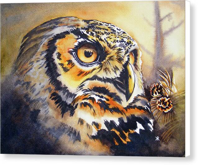 Owl 1 - Canvas Print