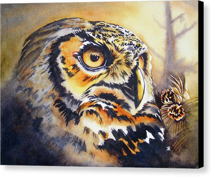 Owl 1 - Canvas Print