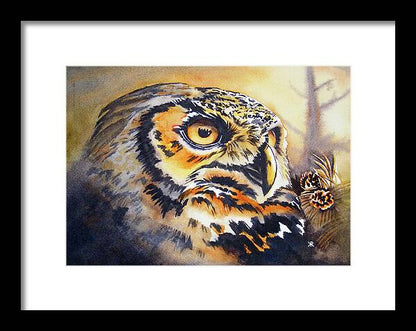 Owl 1 - Framed Print