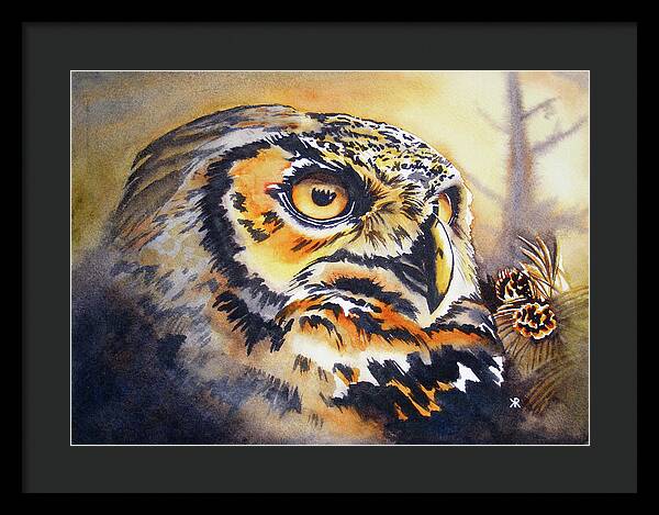 Owl 1 - Framed Print