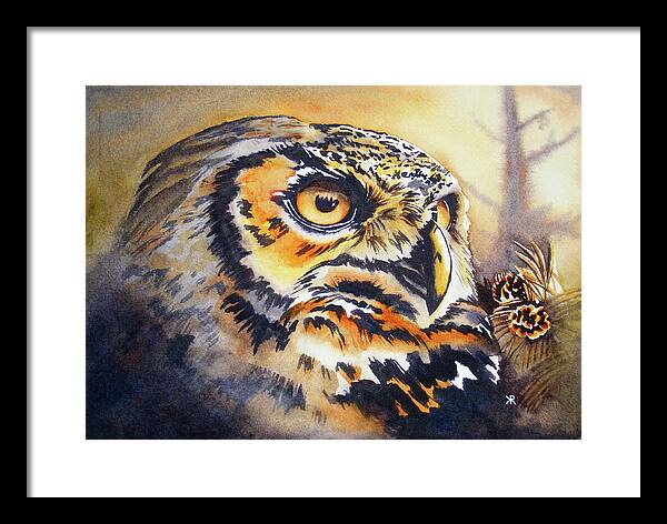 Owl 1 - Framed Print