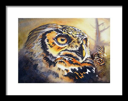 Owl 1 - Framed Print