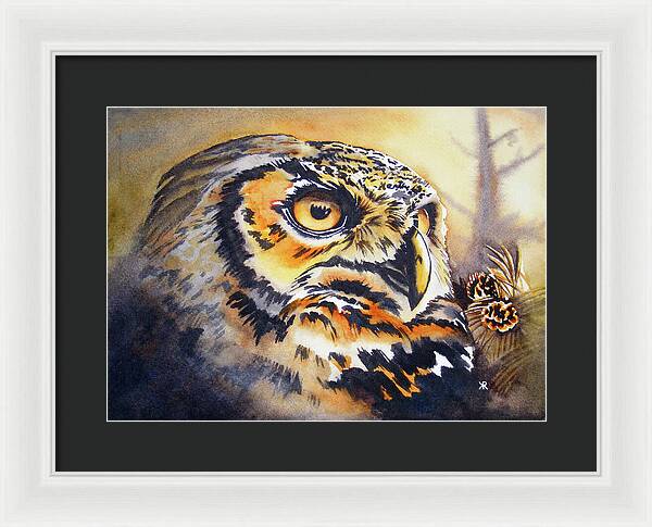 Owl 1 - Framed Print