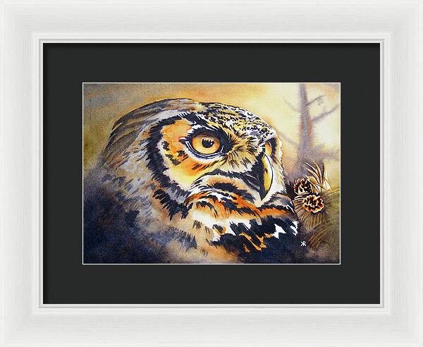 Owl 1 - Framed Print