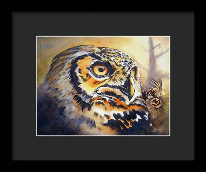 Owl 1 - Framed Print