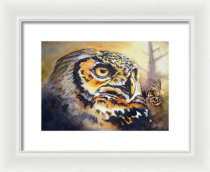 Owl 1 - Framed Print