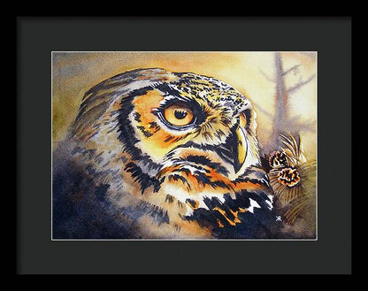 Owl 1 - Framed Print