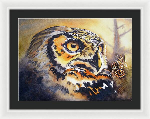 Owl 1 - Framed Print