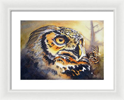 Owl 1 - Framed Print