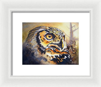 Owl 1 - Framed Print