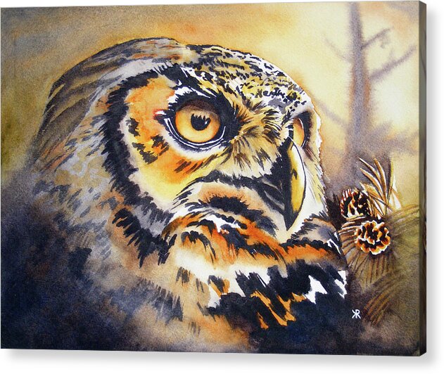 Owl 1 - Acrylic Print