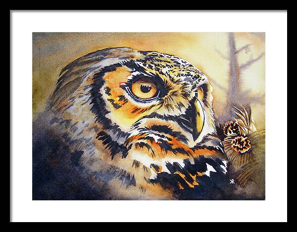 Owl 1 - Framed Print