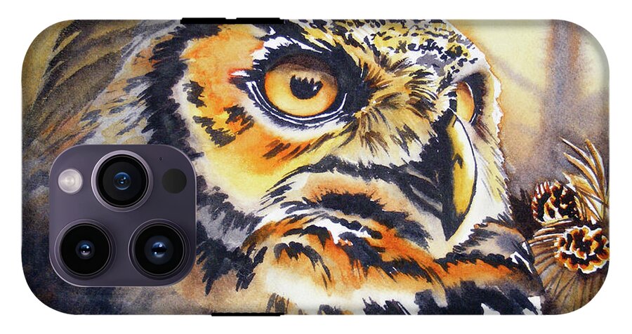 Owl 1 - Phone Case