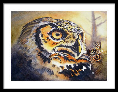 Owl 1 - Framed Print