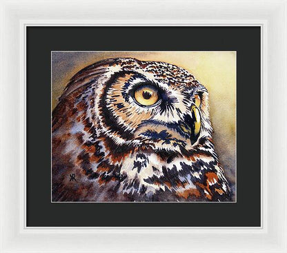 Owl 2 - Framed Print