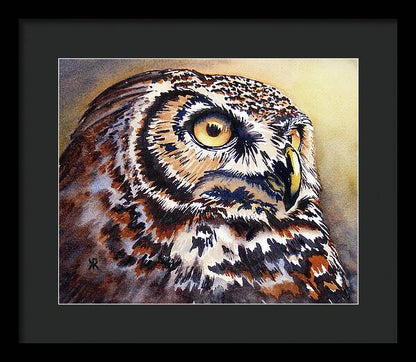 Owl 2 - Framed Print