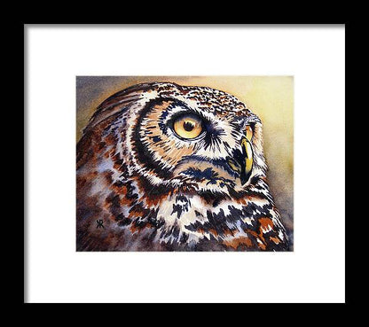 Owl 2 - Framed Print