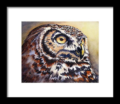 Owl 2 - Framed Print