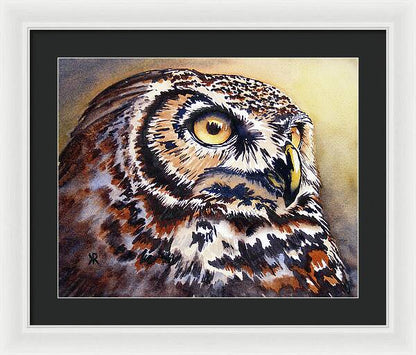 Owl 2 - Framed Print