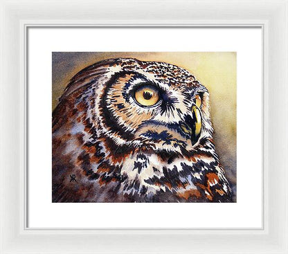 Owl 2 - Framed Print