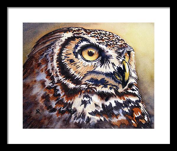 Owl 2 - Framed Print