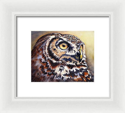 Owl 2 - Framed Print