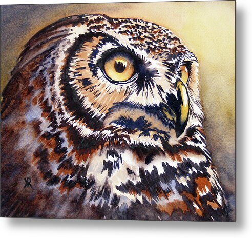 Owl 2 - Metal Print