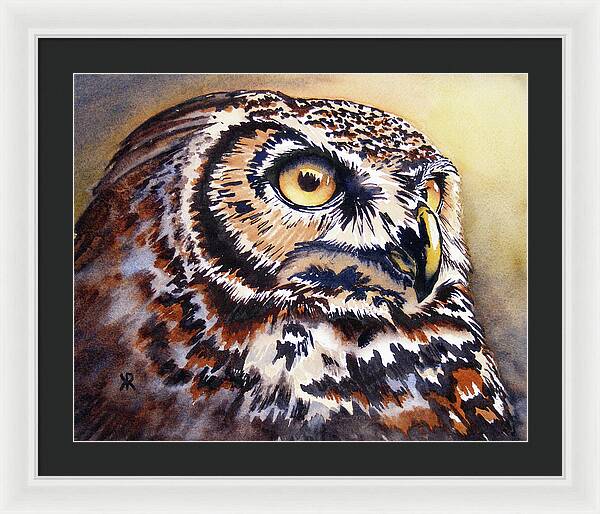 Owl 2 - Framed Print