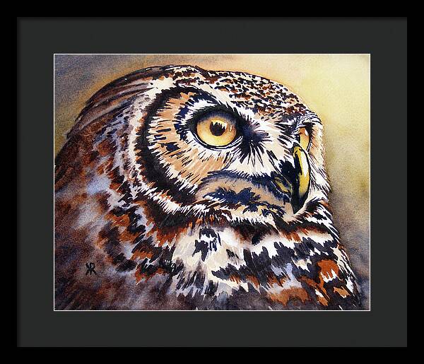 Owl 2 - Framed Print