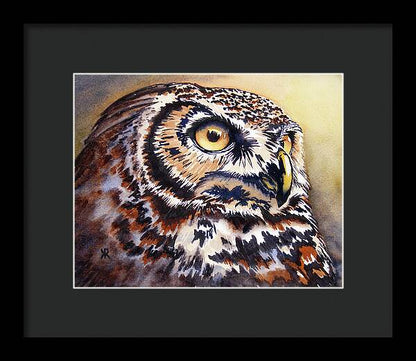 Owl 2 - Framed Print