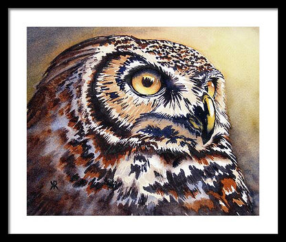 Owl 2 - Framed Print