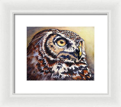 Owl 2 - Framed Print