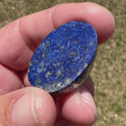 Danielle C.  |  Lapis Lazuli w/natural surface Pyrite, 50.61 cts