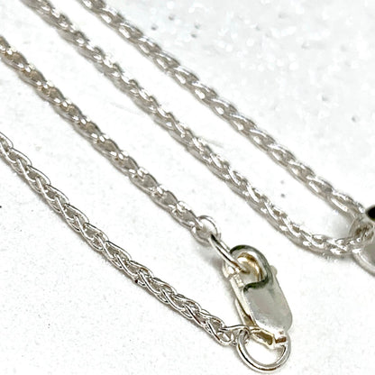 Sterling Silver Rope or Wheat Chain