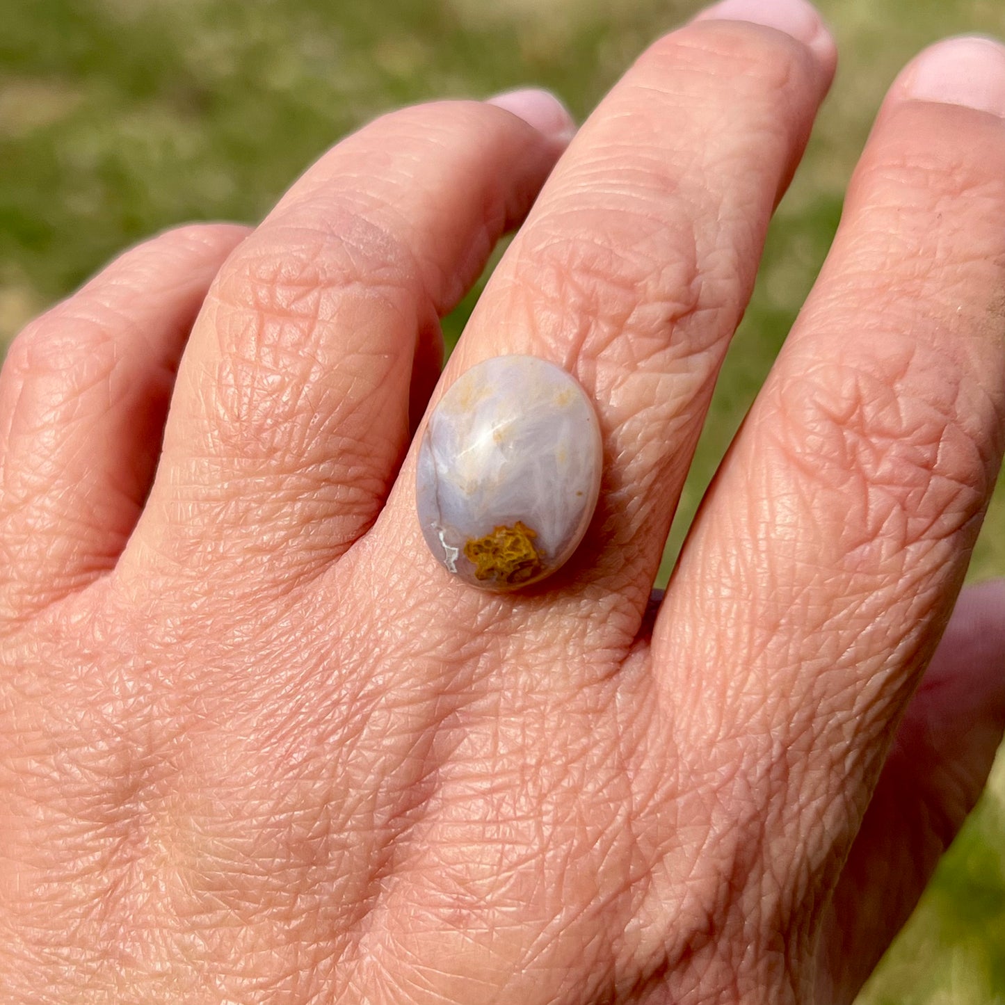 Sagenite Agate, 9.75 cts.