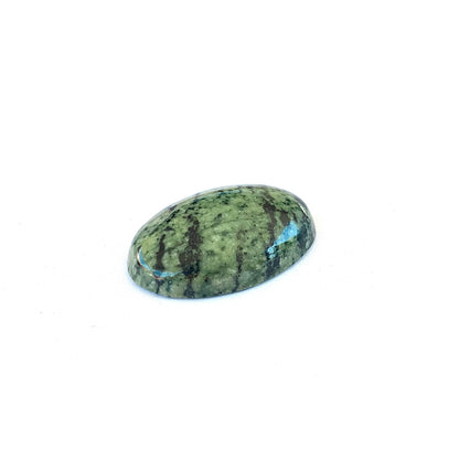 Green Zebra Jasper Cabochon, 17.20 cts