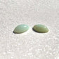 Green Opal Marquise Cabochon Pair, 1.25 ctw.