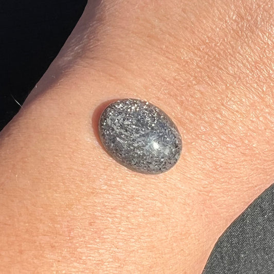 Reserved for Annie M. — Midnight Quartzite Cabochon