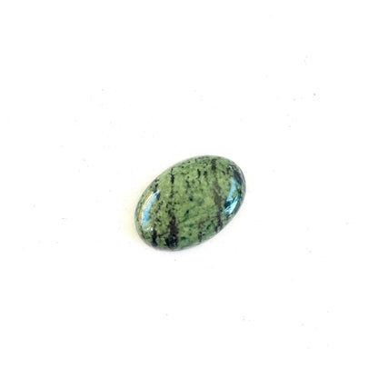 Green Zebra Jasper Cabochon, 17.20 cts