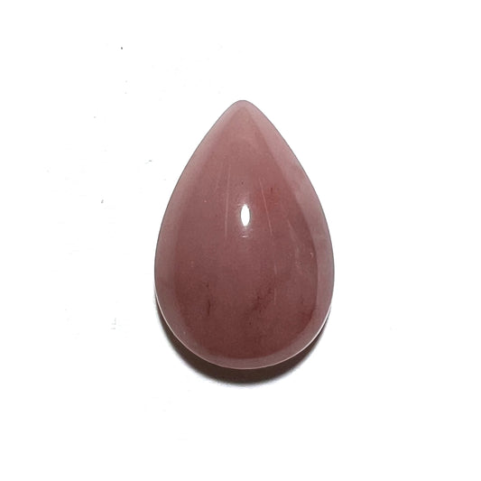 Guava Rose Quartz Pear, 19.40 cts.